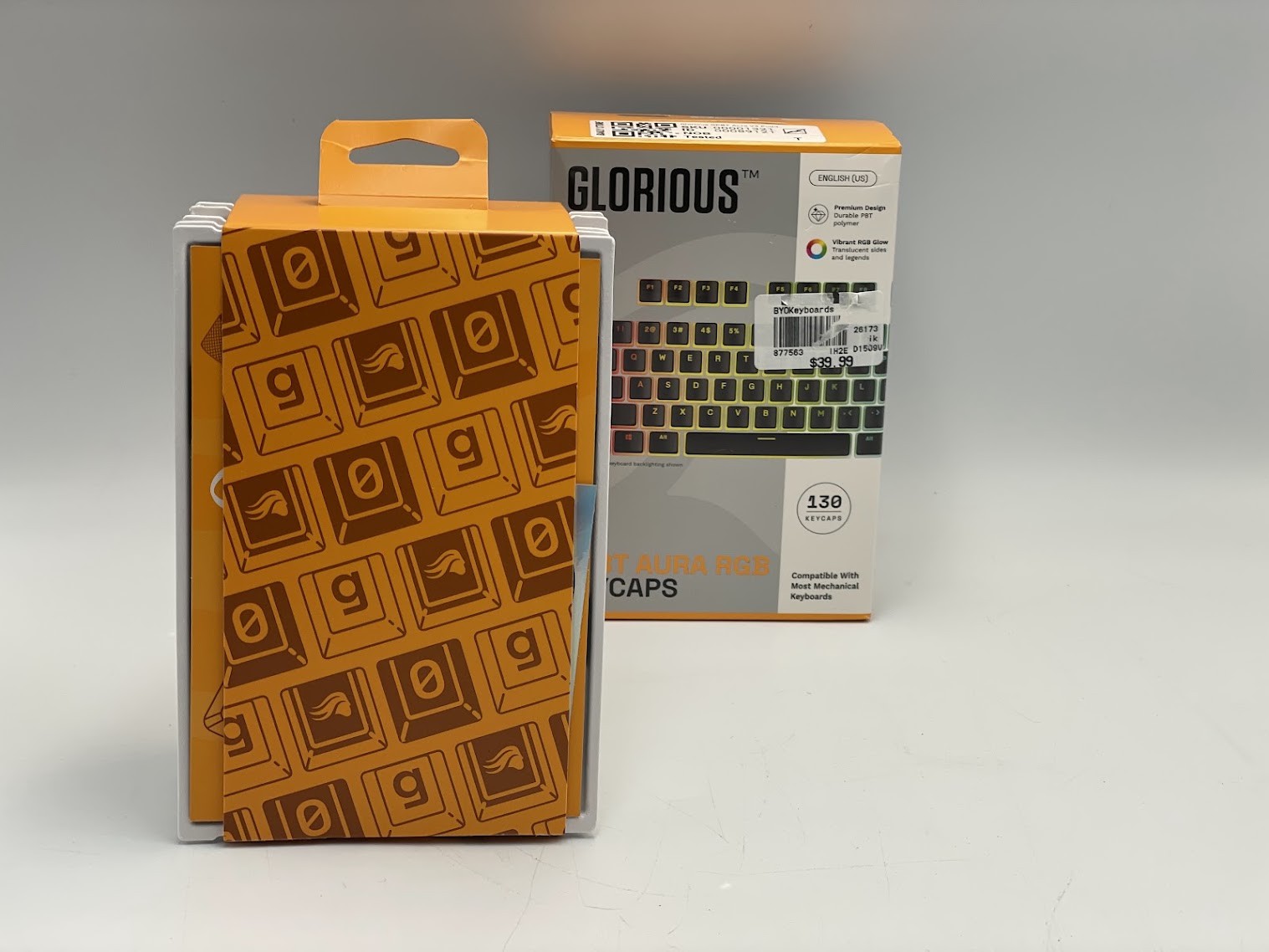 Glorious GPBT Aura V3 Pudding-Style Universal Keycaps