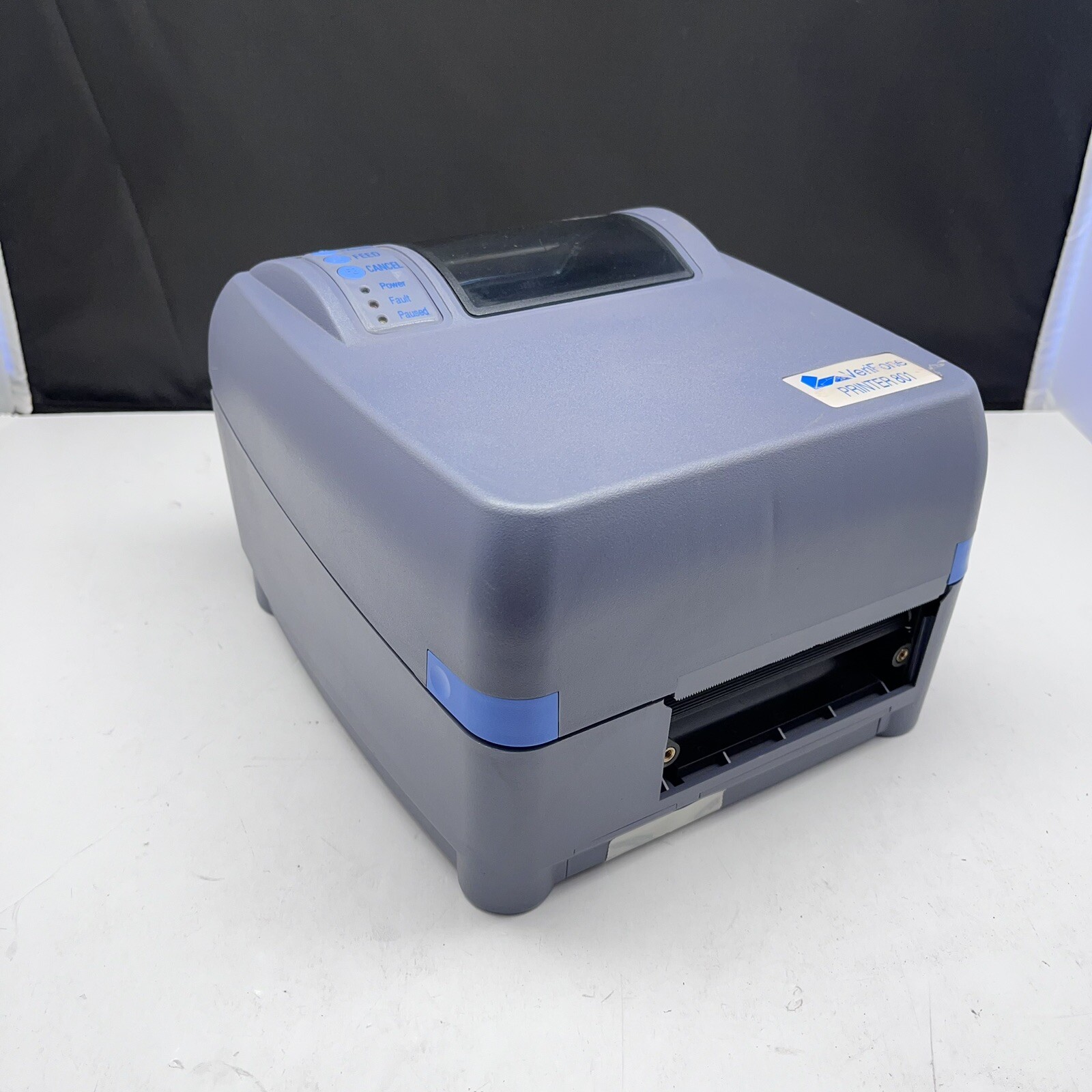 VeriFone Printer 801 DMX-E-4203 Thermal Label Printer Sold As Is B4
