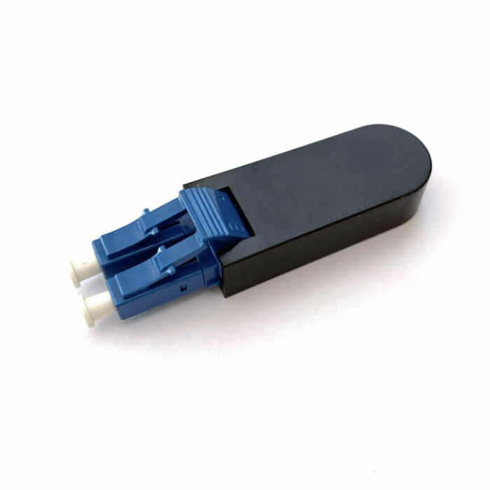 LC Single Mode Fiber Optic Optical Loopback Tester  Adapter