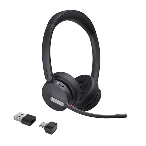 Yealink BH70 Dual Wireless Bluetooth Headset Mic Teams Certified USB-C/A