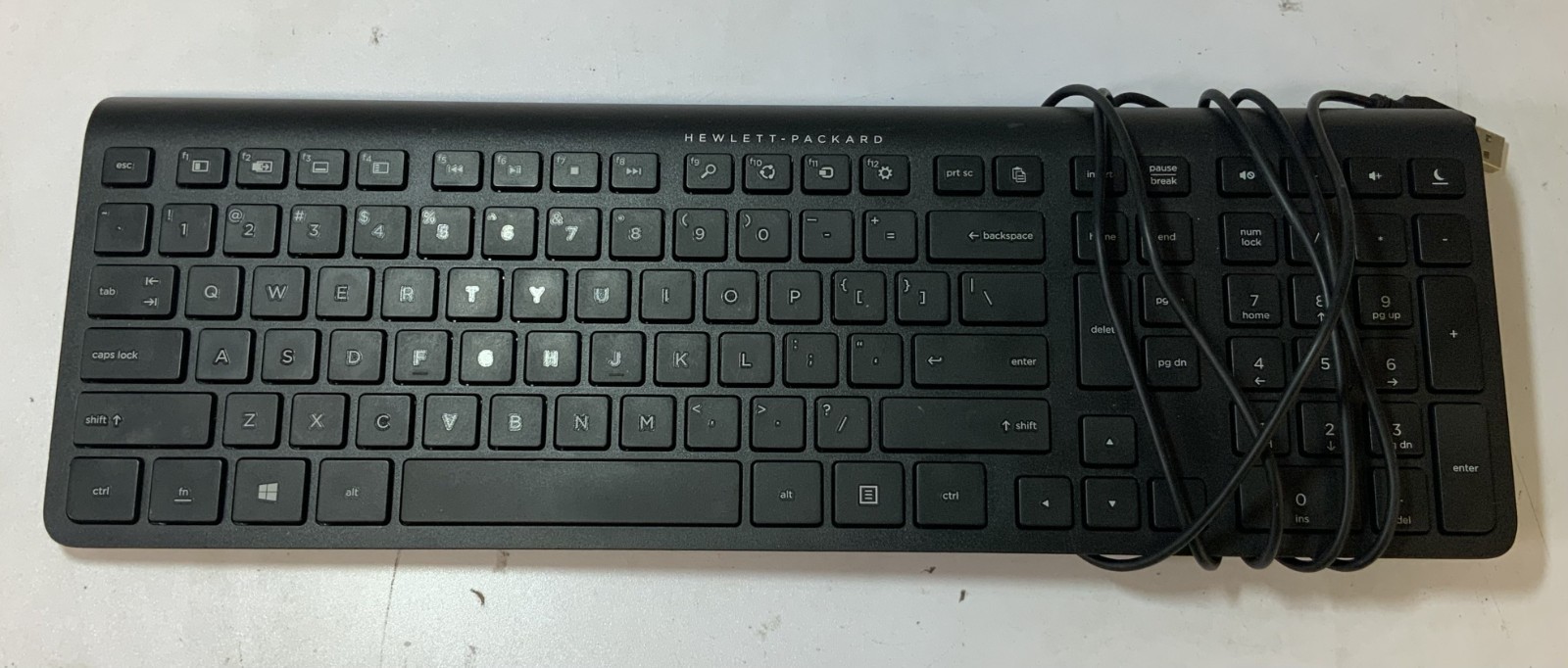 HP SK-2026 USB Wired Slim and Smart Keyboard , Black "C5C"