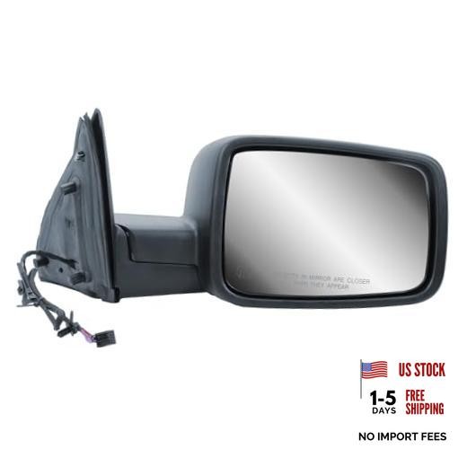 Passenger Right Side Door Mirror Power Heated Manual Passenger (RH) Side