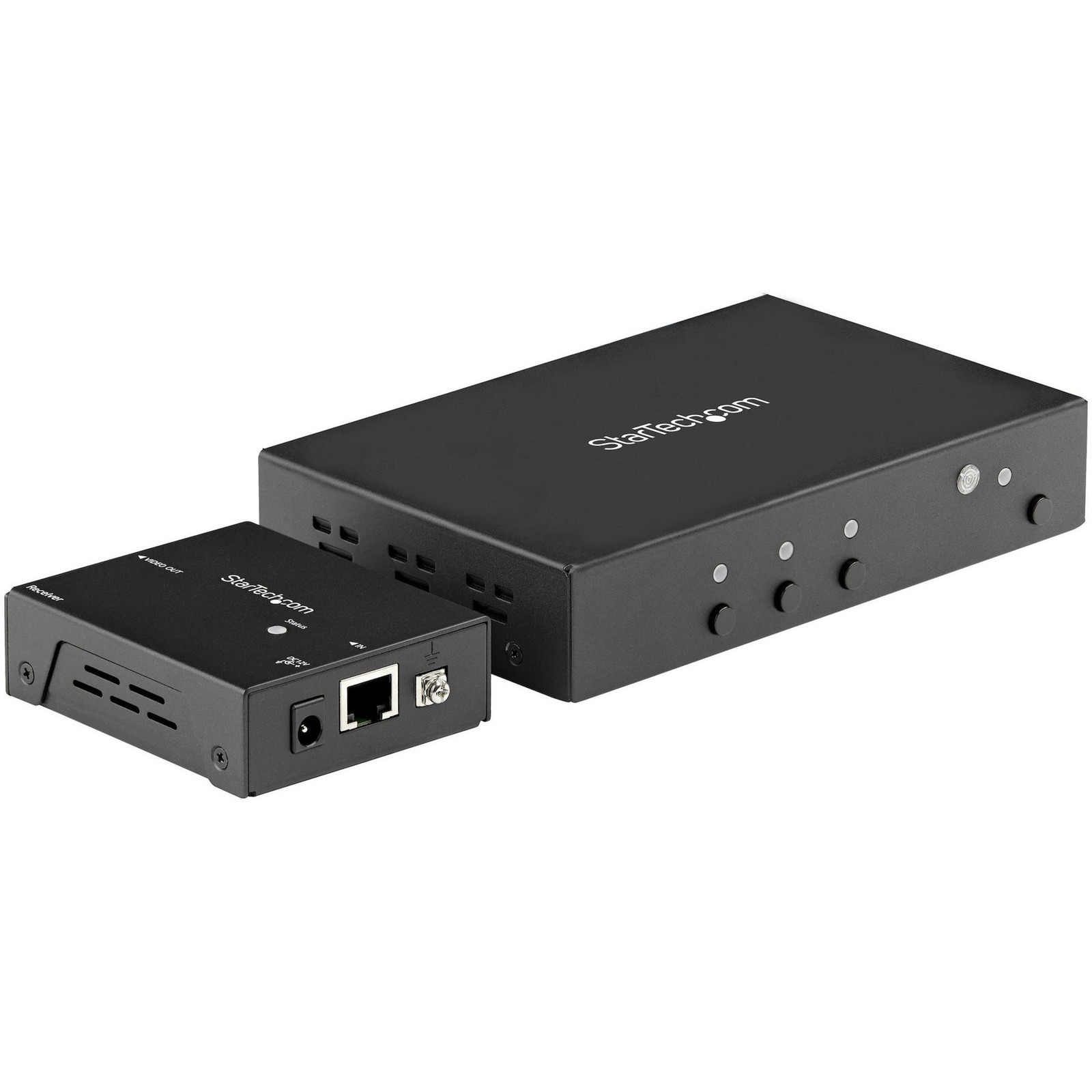 StarTech HDMI Extender over CAT6/5e with 3 Port Video Switch 4k 30Hz/115ft