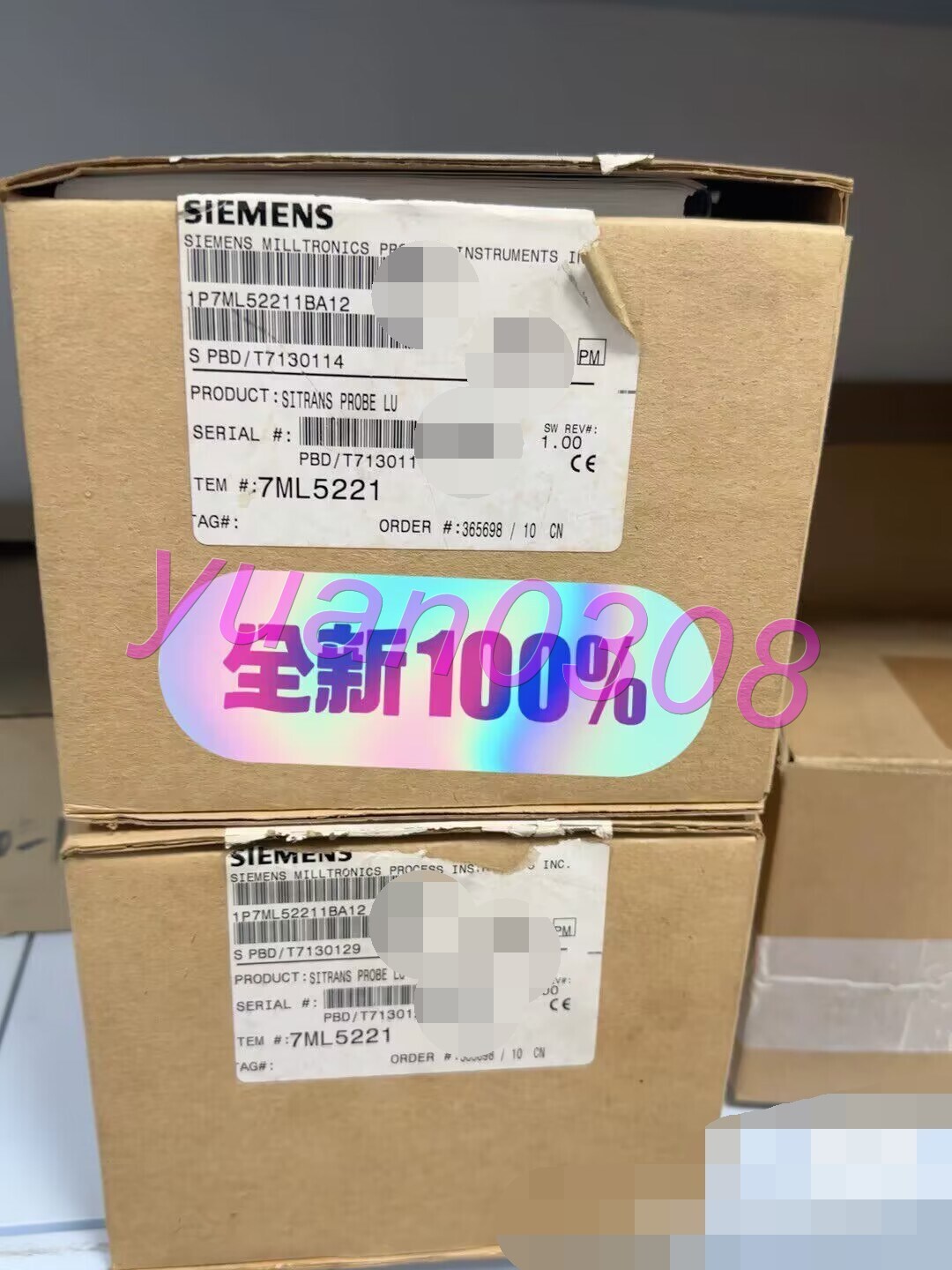 1PC NEW SIEMENS 7ML5221-1BA12 Ultrasonic level gauge Via DHL or FedEX