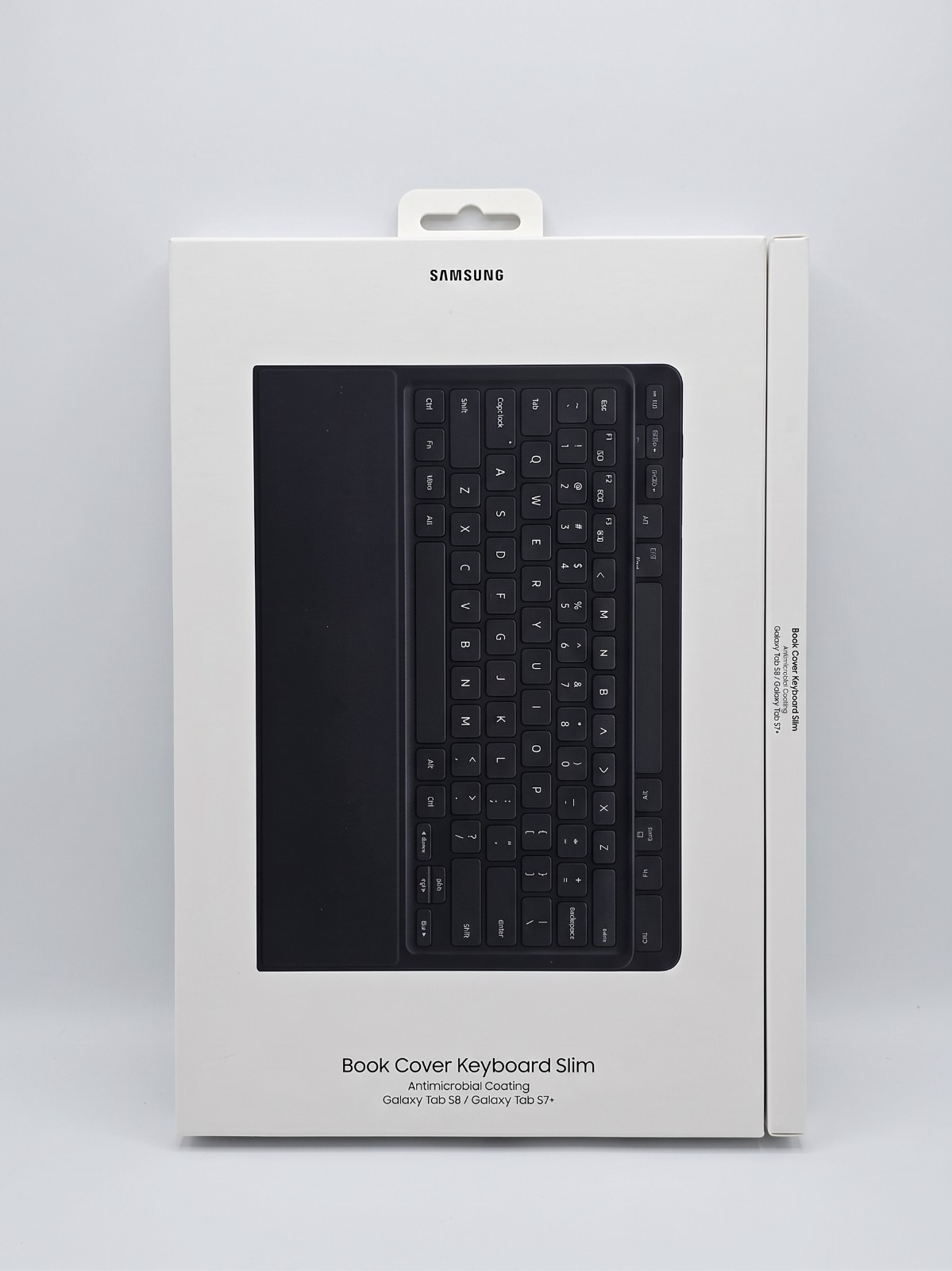 Samsung Tab Keyboard, Book Cover Keyboard Slim for Samsung Tab S8+, S7FE & S7+