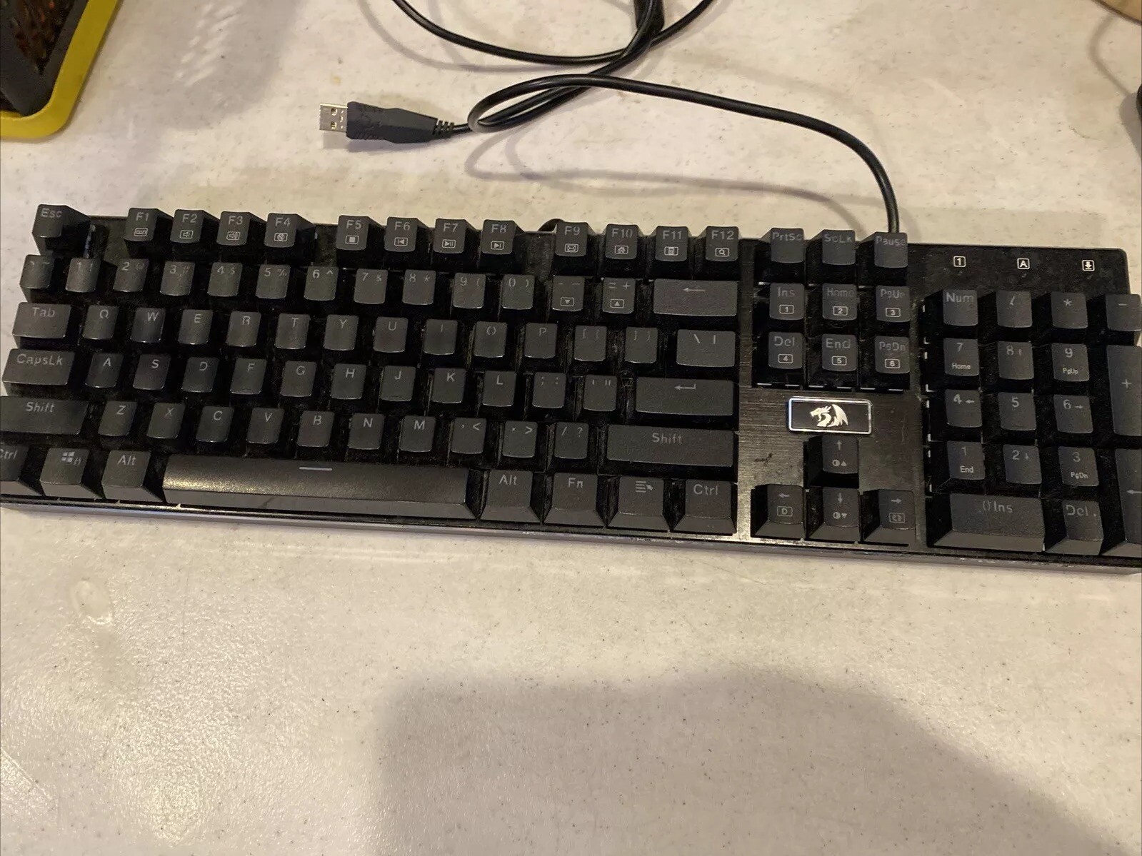 Redragon Devarajas K556 RGB LED Backlit Wired Mechanical Gaming Keyboard Black 5