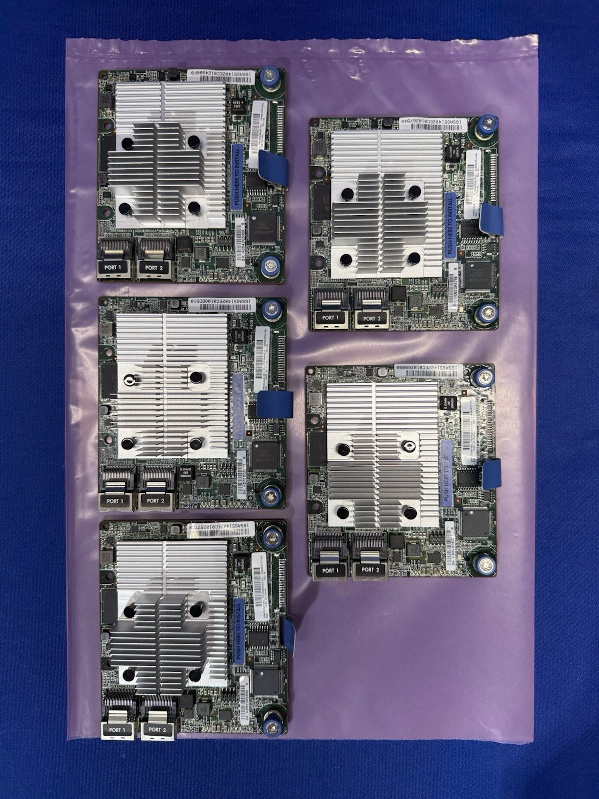 836260-001 HP Smart Array P408i-a G10 RAID Controller 804334 Lot x 5 All Turn On