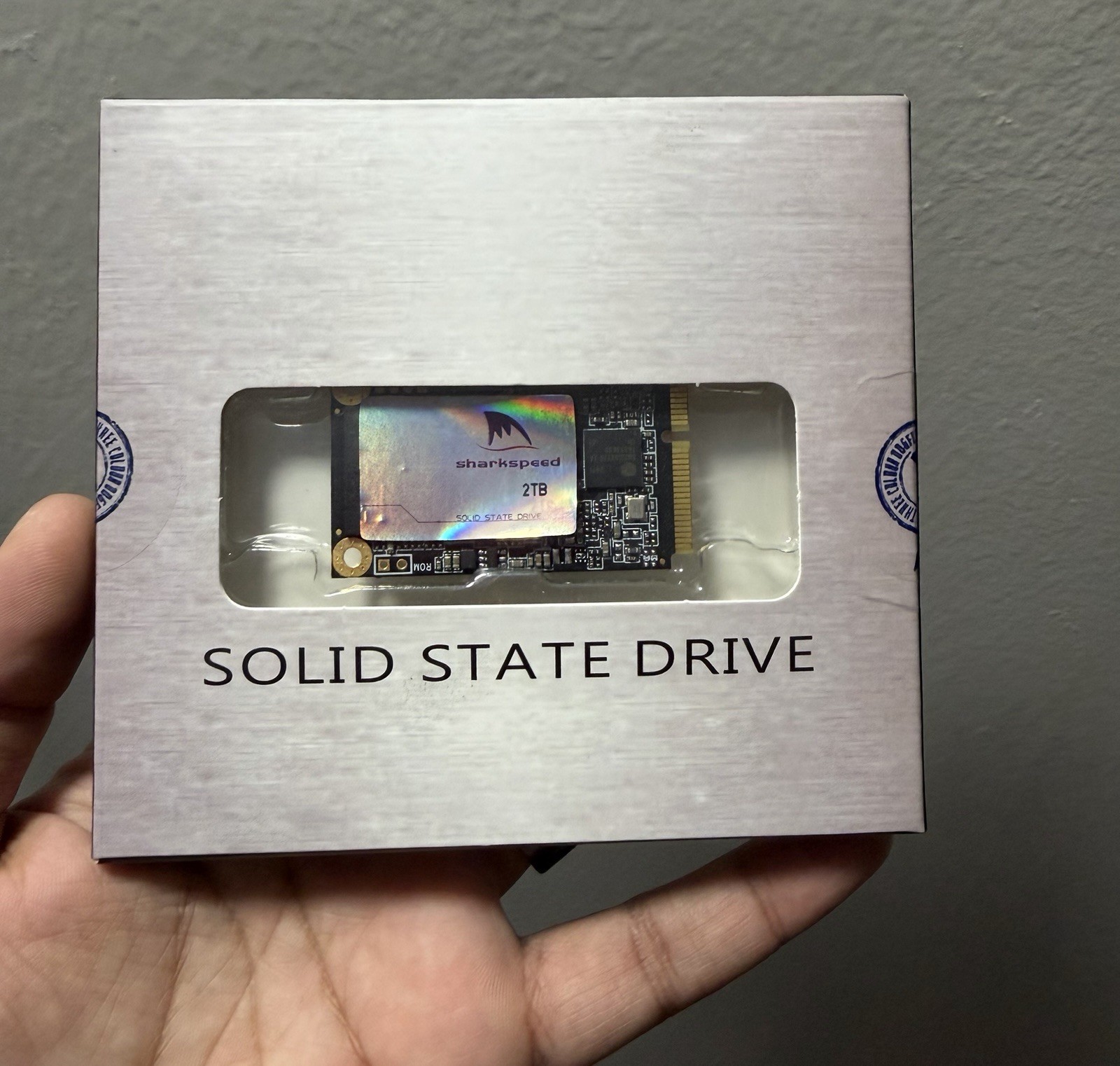 SSD mSATA 2TB SHARKSPEED Plus Internal Mini SATA SSD Drive 3D NAND - NEW