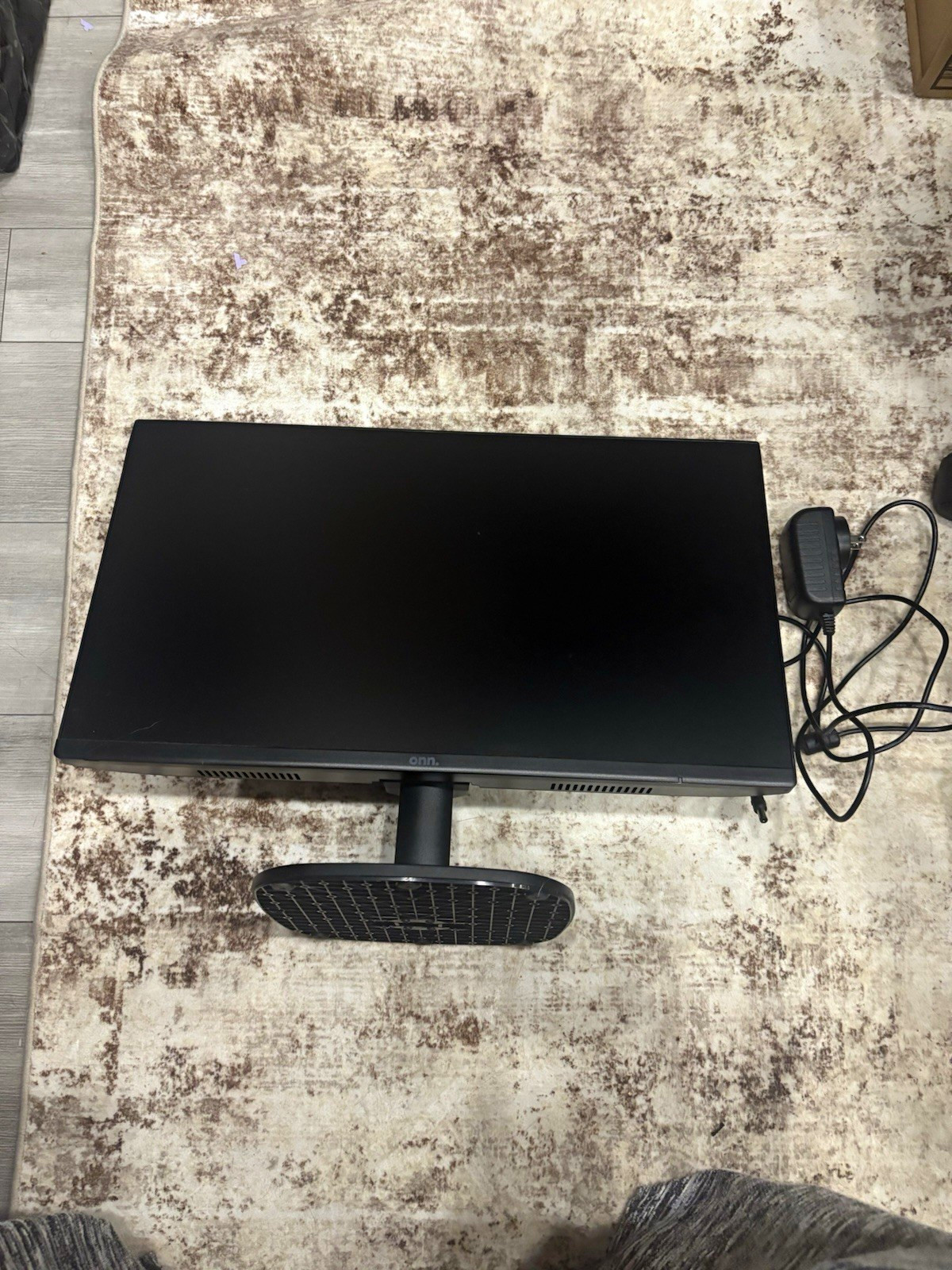 onn. 22" LED Monitor 1080p 75Hz HDMI VGA Wall Mountable Black