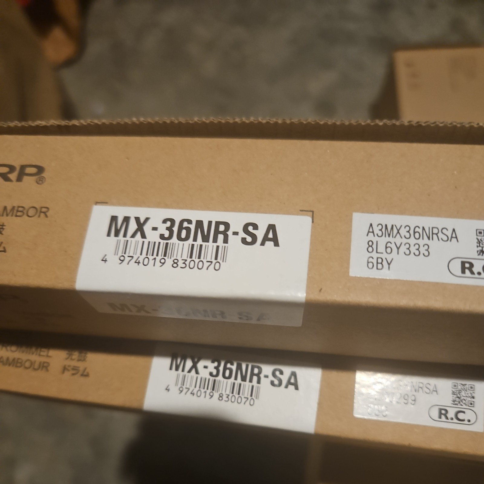 Genuine Sharp MX-36NR-SA Drum - NEW SEALED