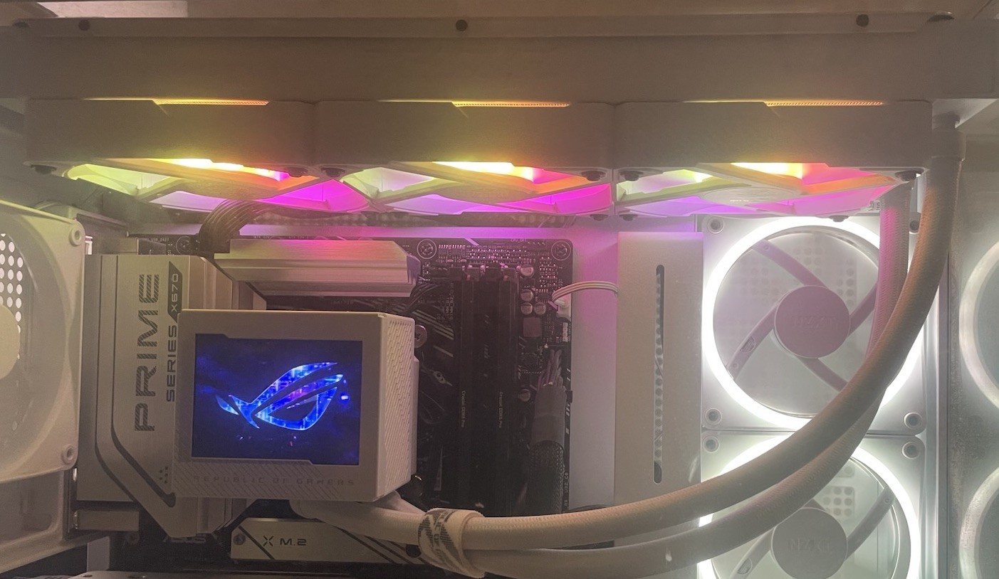 ASUS ROG RYUJIN III 360 ARGB All-In-One Liquid CPU Cooler – WHITE AM5 ONLY READ