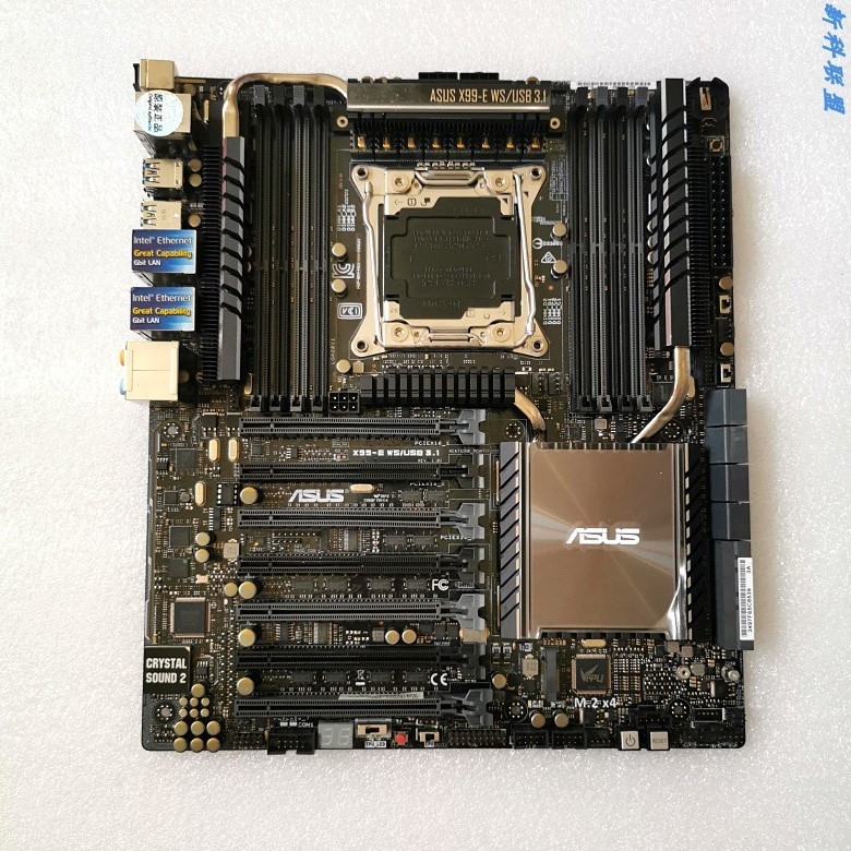 ASUS X99-E WS/USB3.1 Motherboard Chipset Intel X99 LGA2011-V3 DDR4 With a I/O