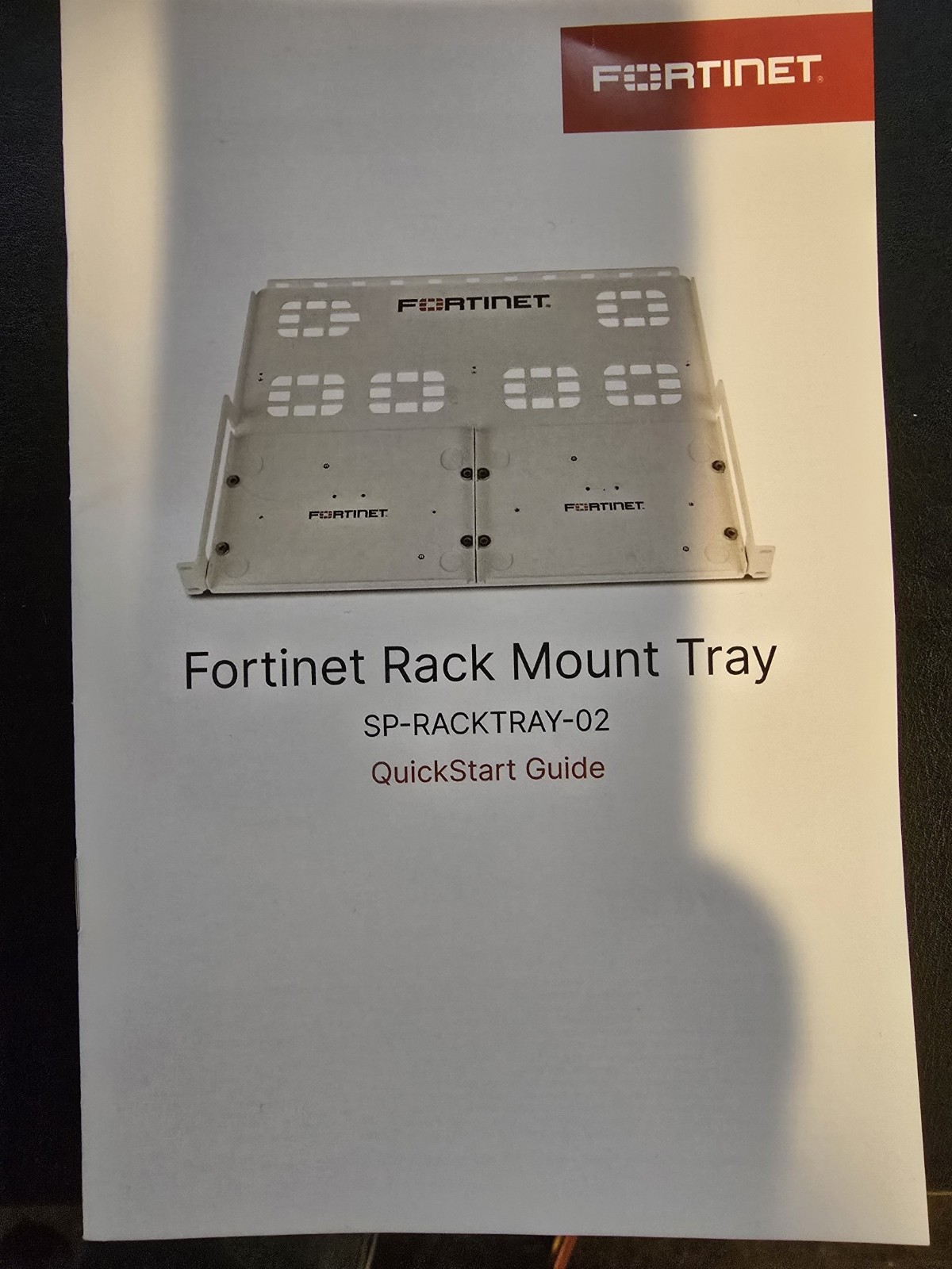 Fortinet SP-RACKTRAY-02 Open Box