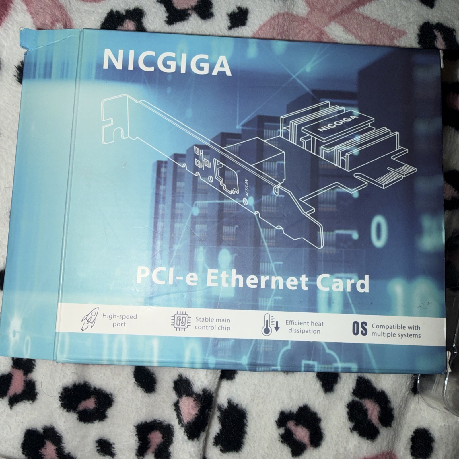 Intel 82599 Dual LAN SFP PCI-E Network Card 10GB Controller, NICGIGA