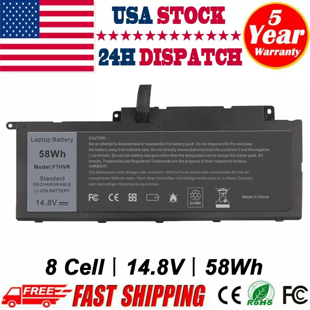 T2T3J New Laptop Battery For Dell 14-7437 062VNH Y1FGD G4YJM 14.8 V 4000 mAh
