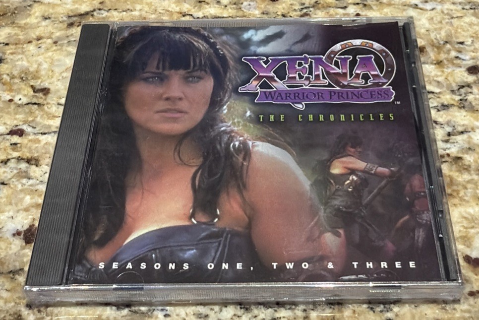 XENA WARRIOR PRINCESS- THE CHRONICLES SEASONS ONE,TWO & THREE PC NEW SEALED