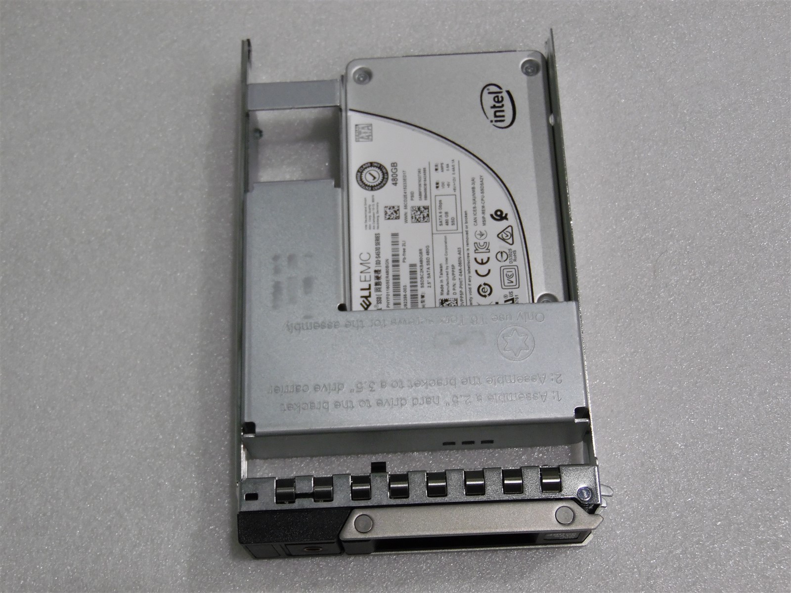 480GB 6G DELL SSD SATA 2.5" HDD R740 R750 R760 SERVER VPP5P