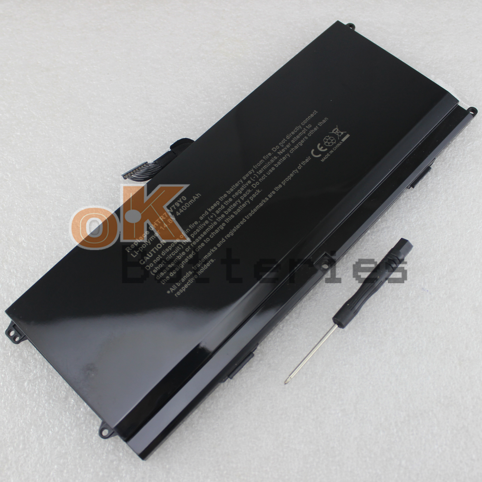 14.8V 4400MAH 8Cell OHTR7 Battery For Dell XPS 15Z L511Z 0HTR7 NMV5C 0NMV5C NEW