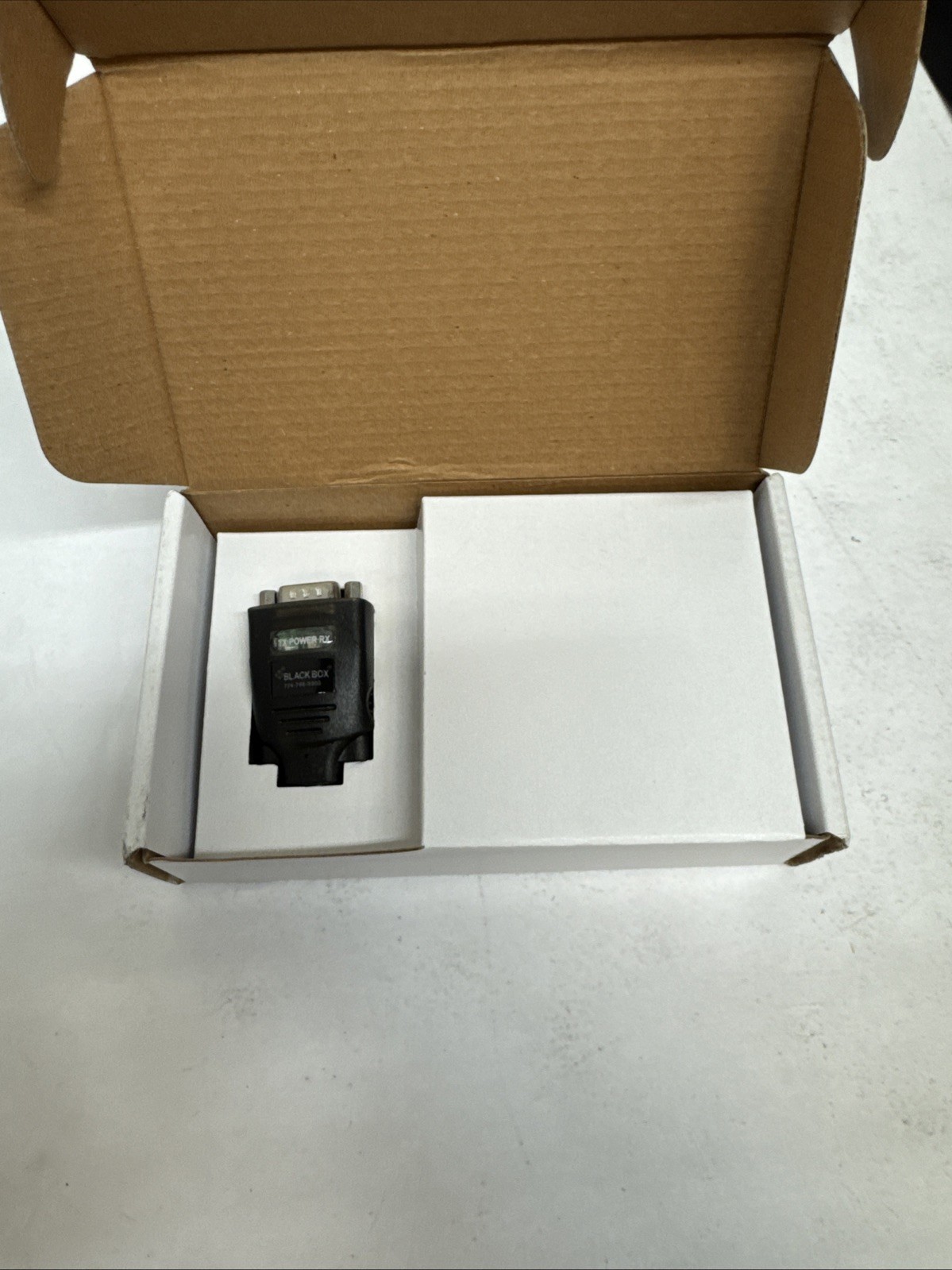 Black Box USB to RS-232 Converter DB9 1-Port