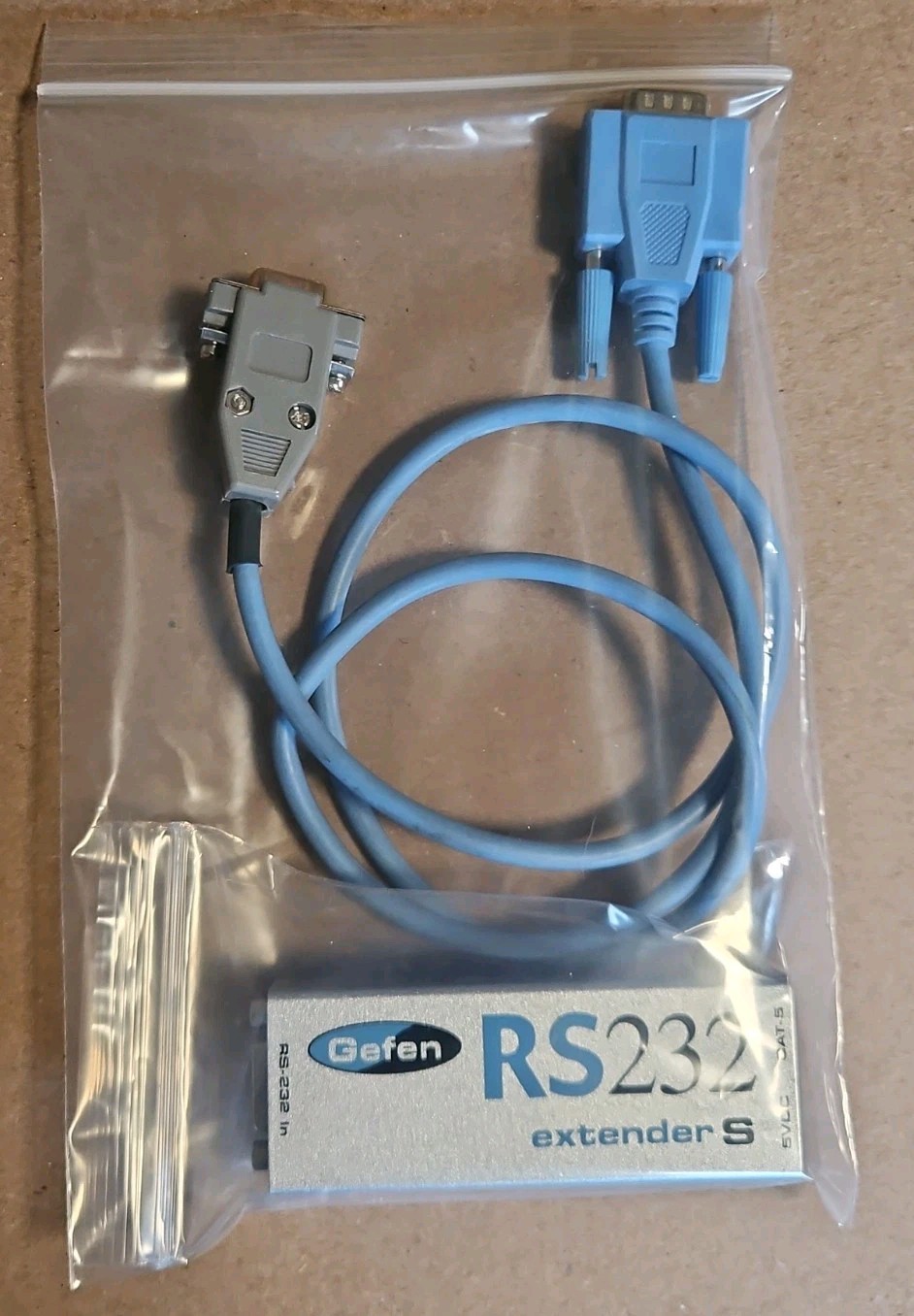 Gefen RS232 Extender S CAT-5e or CAT-6 Fupports Full 9-pin RS-232 FAST 
