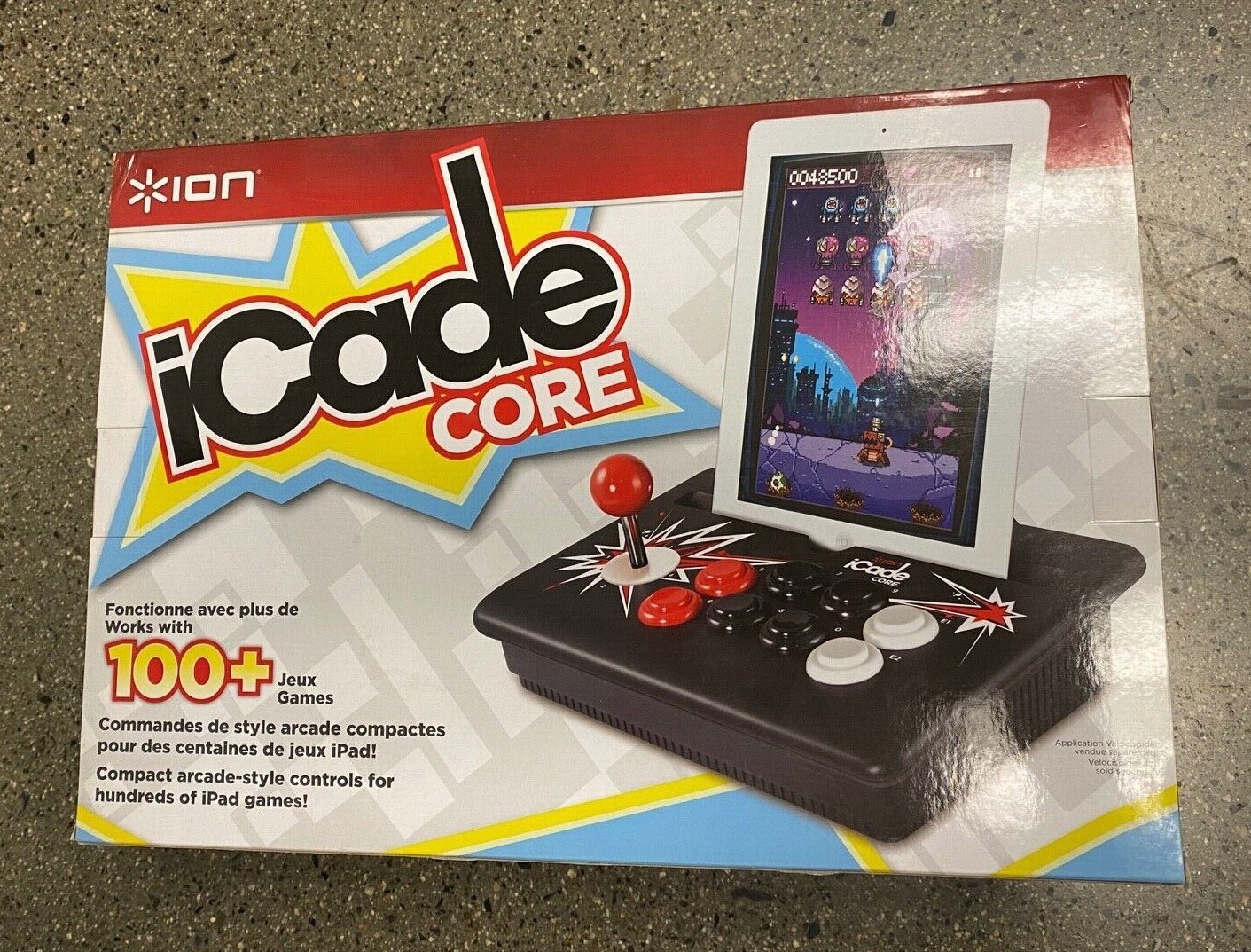 ION ICADE CORE Retro Arcade Joystick Game Controller for iPad
