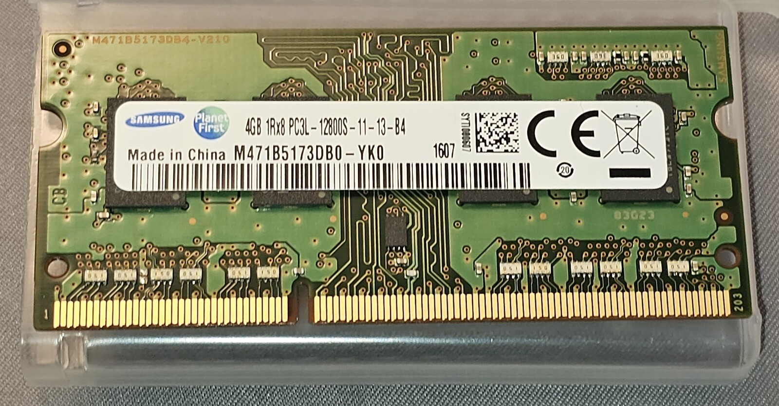 Samsung 8GB (2x4Gb) DDR3 PC3L-12800S Laptop HP 1.35v SO-DIMM RAM Memory - NEW