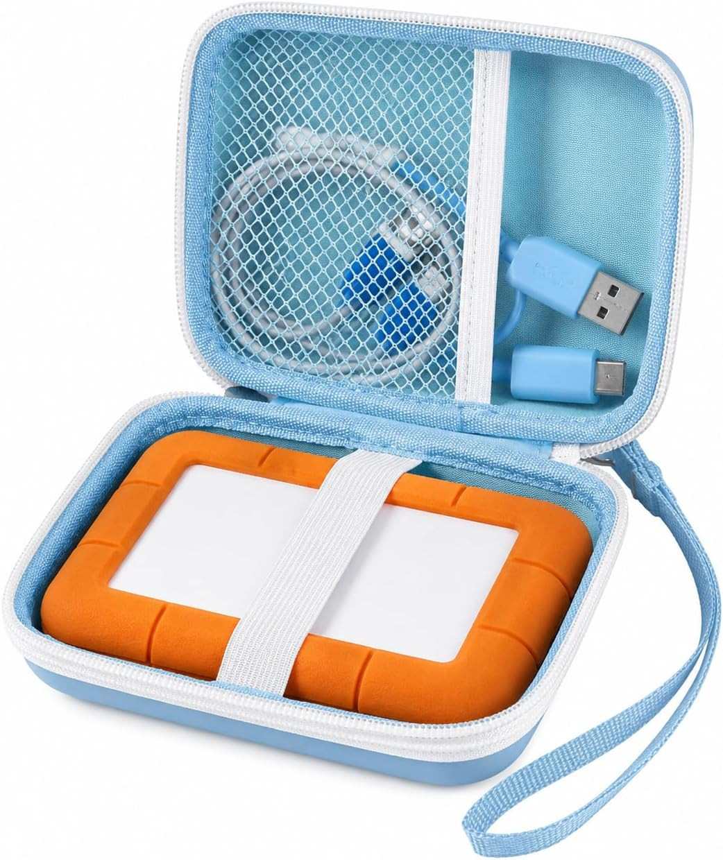 Case for Lacie Rugged Mini 1TB/2TB/4TB/5TB External Hard Drive | Portable