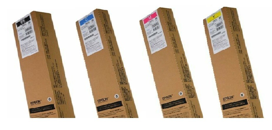 4 x Genuine Ink EPSON WorkForce WF-C20590 / T8581 T8582 T8583 T8584 Cartridge