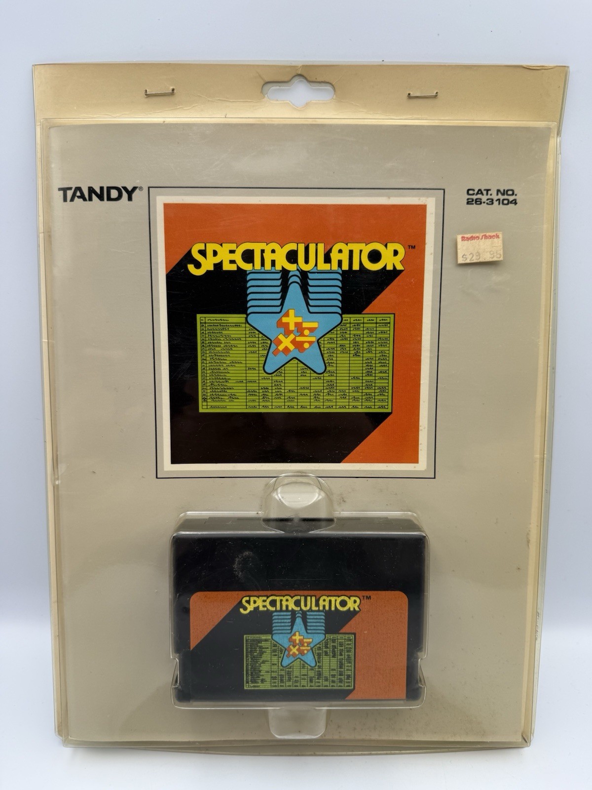 Tandy Spectaculator Cassette Tape Program Cat. No. 26-3104 Vintage