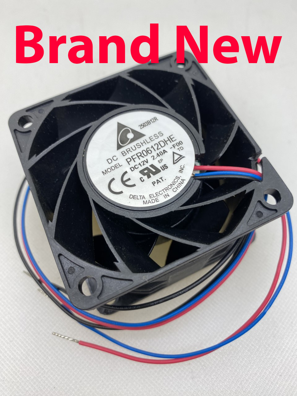 Delta PFR0612DHE-F00 3Wire Tach Output Sensor (Brand New)