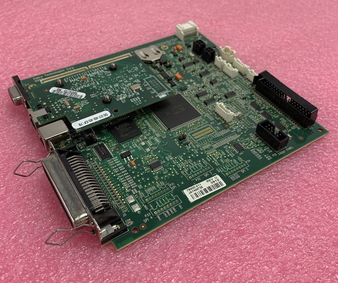 Zebra 79400-011 Main Logic Board w/ Network Card for m400 Thermal Label Printer
