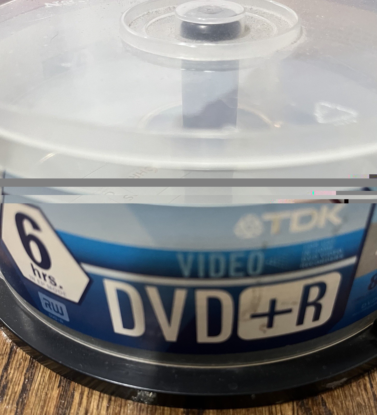 TDK DVD+R Video 8X 4.7GB 6 Hour - 14qty Brand New CDs Remaining OPEN BOX