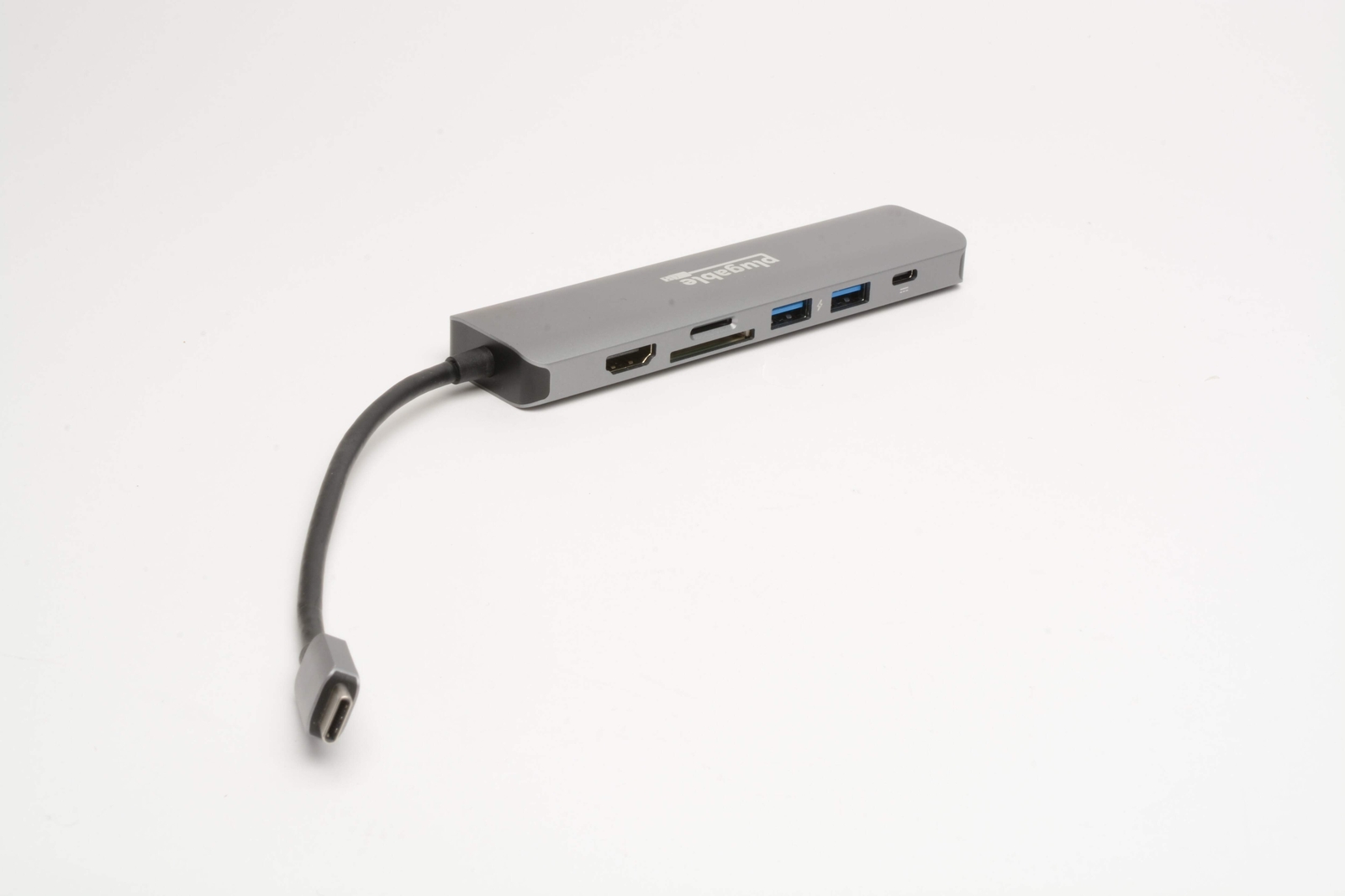 Plugable USB-C 7-In-1 (USBC-7IN1E) Multi-Port Docking Hub