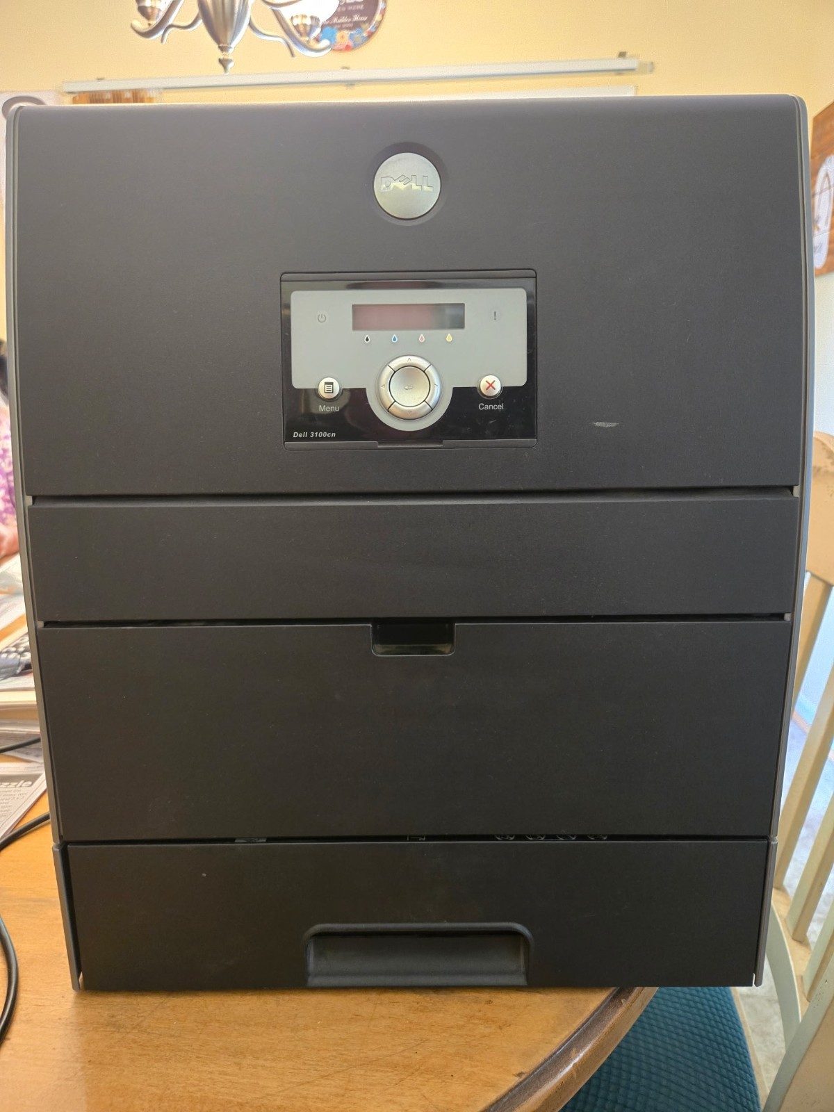 Dell Laser Printer 3100cn and INK (2 black, @ Pink and 1 blue)   PICK UP ONLY
