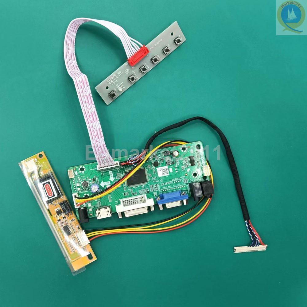 VGA DVI LCD Driver Controller Board Kit for LTN154U1-L01 L02 L03 L07 HD-MI