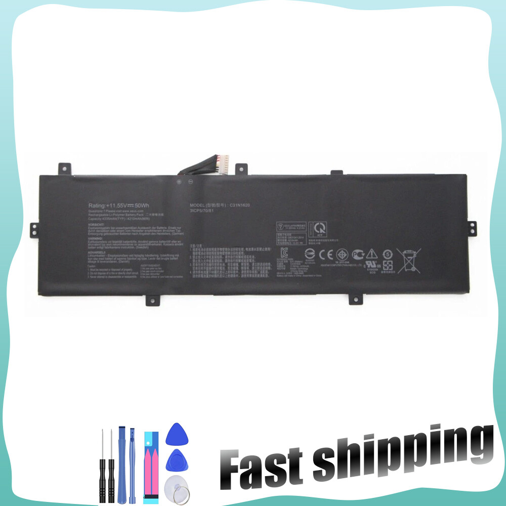 C31N1620 Battery for ASUS Zenbook UX430U 3ICP5/70/81 Laptop 50Wh Type A