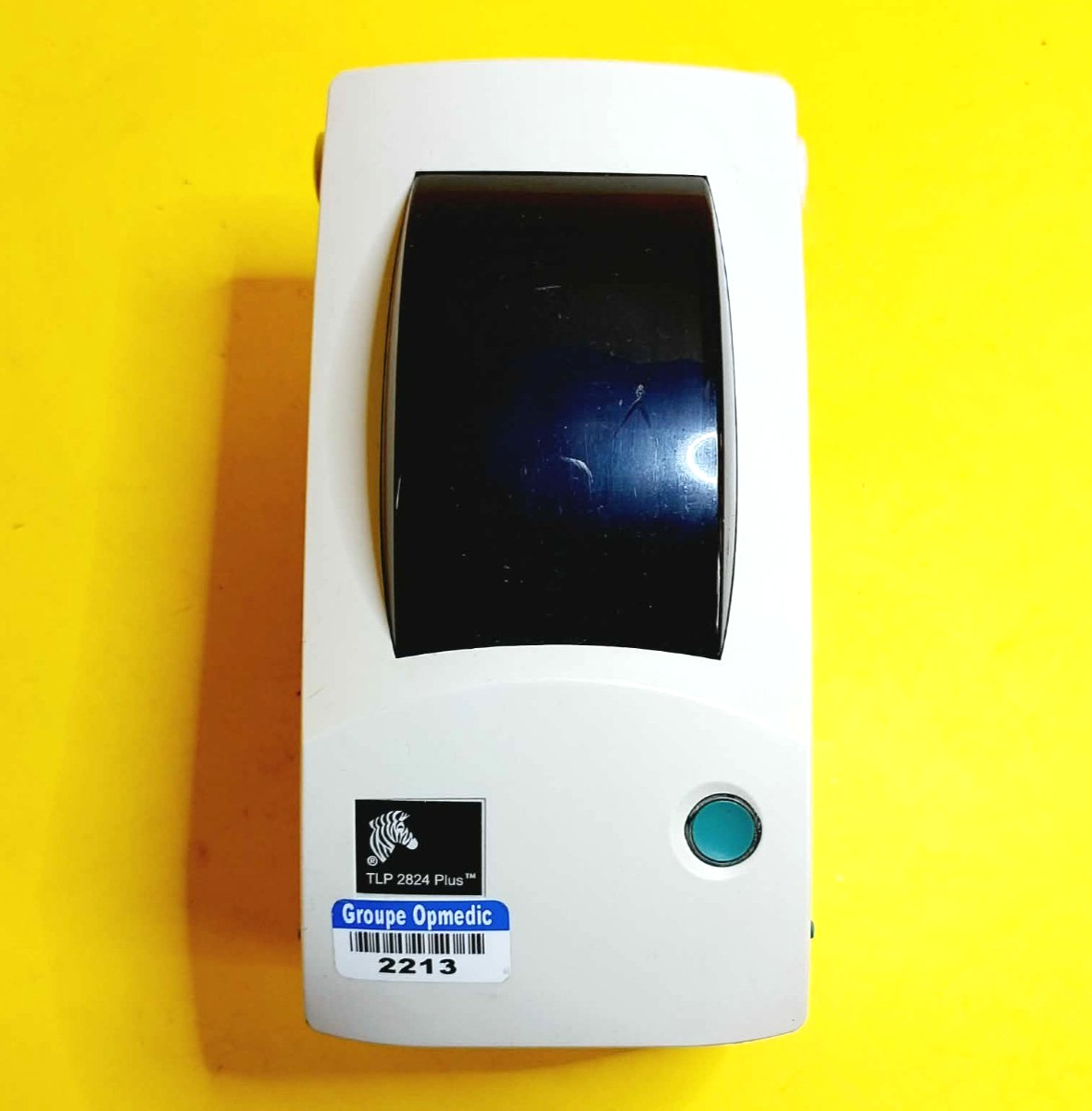 ⚡NO PWR ADAPTER⚡ZEBRA TLP 2824 PLUS USB DIRECT TRANSFER THERMAL LABEL PRINTER⚡