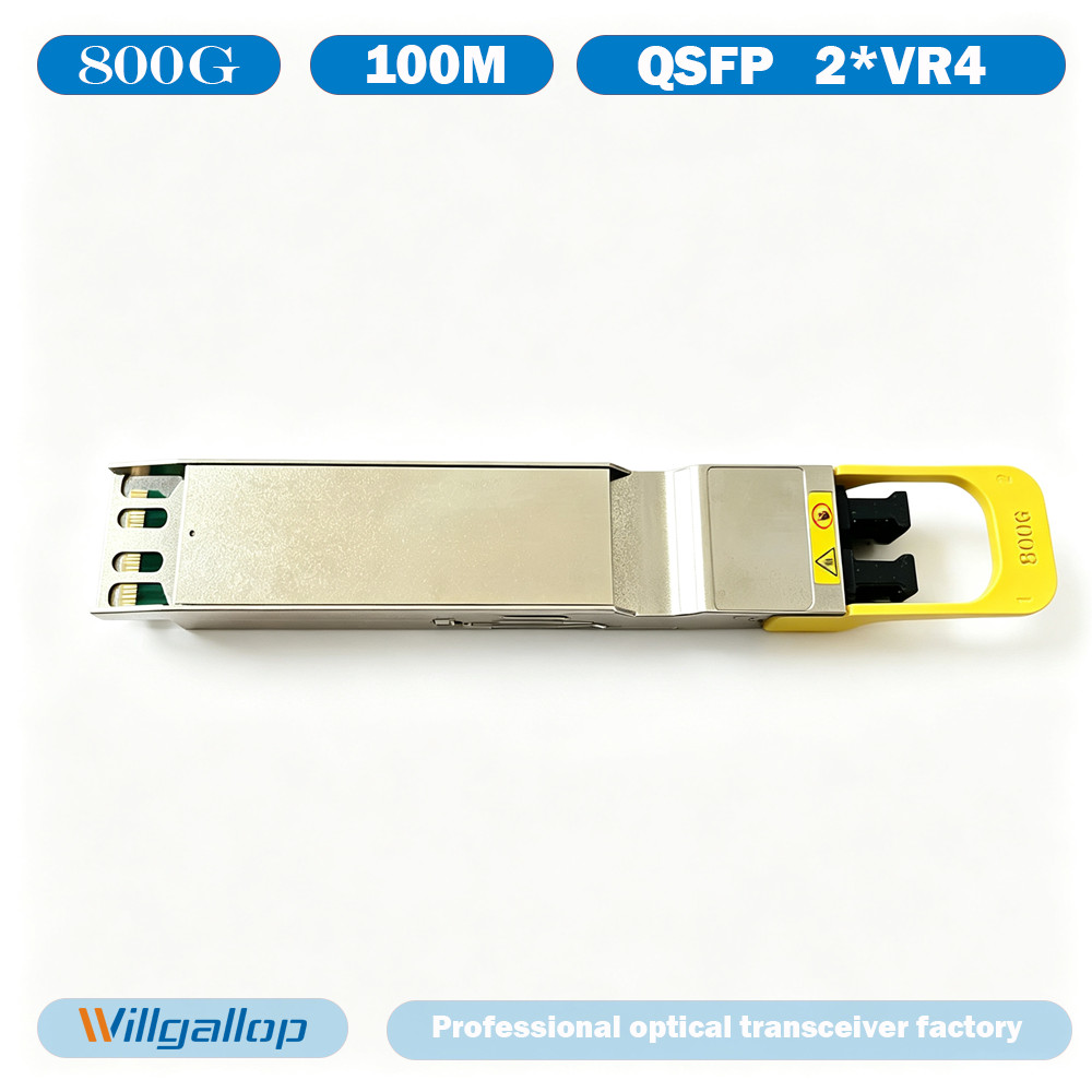 800G 2*VR4 OSFP Hot‑Swap Optical Transceiver 850nm MMF MPO‑12 100m DDM