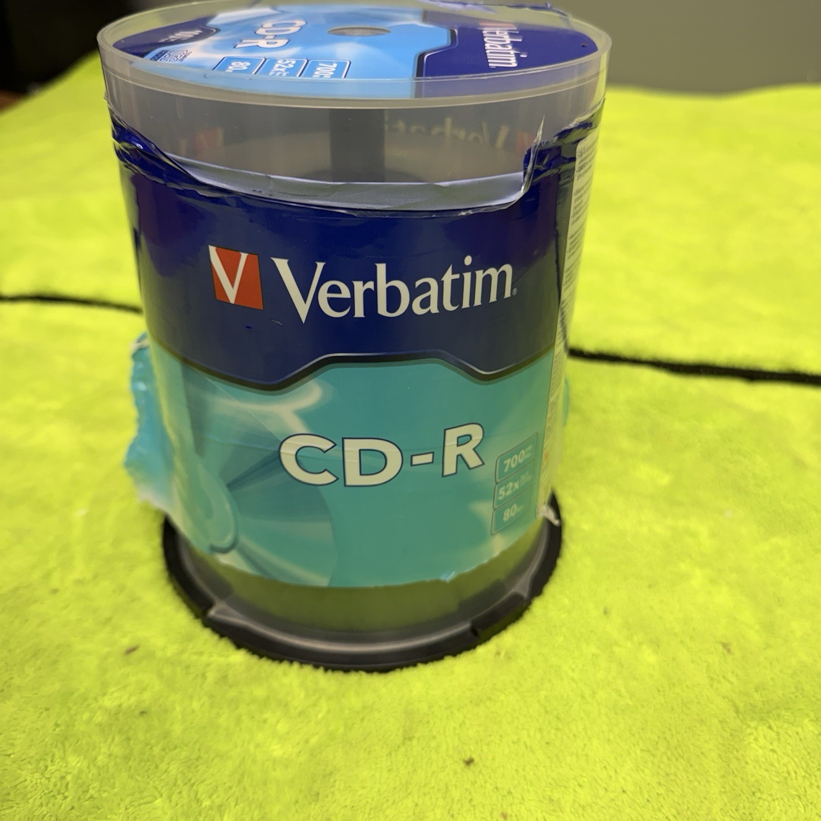 Verbatim 700MB 52x CD-R Disc Pack of 80 Unused New 🔥🔥