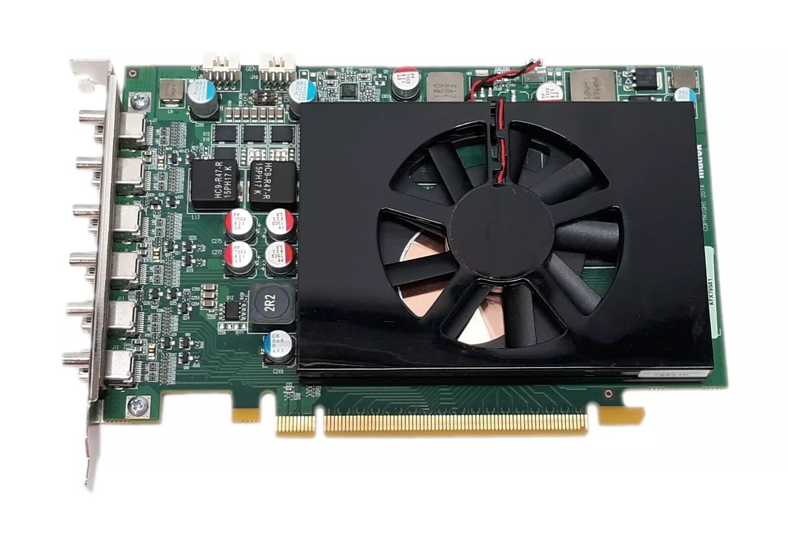 Dell Matrox C680-E4GBF 4GB PCIE 6x mini DP DW5DN 0DW5DN 6 Display Video Support