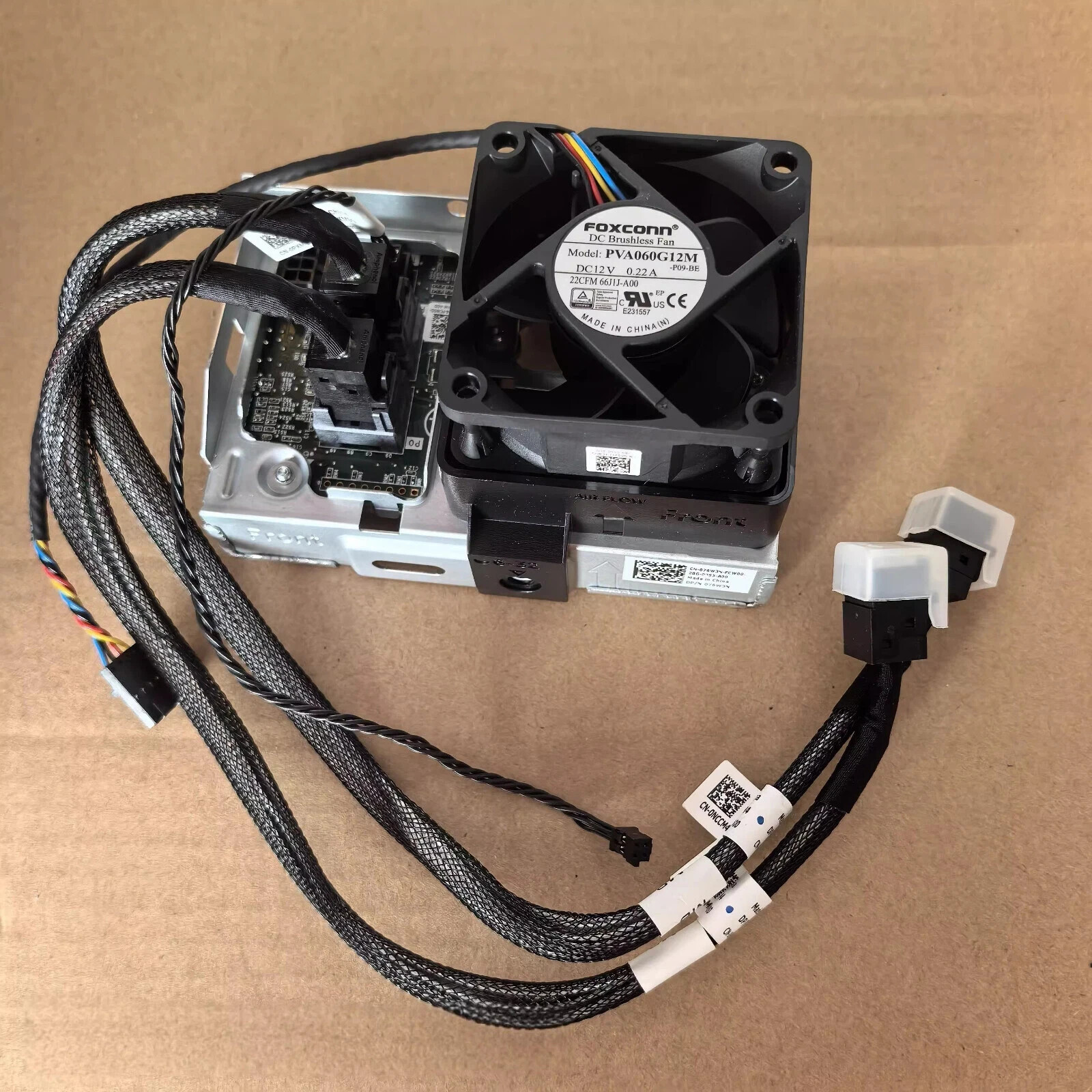 DELL PowerEdge T7920 NVME U.2 Hdd Backplane 76W3N FV7F4 connect motherboard