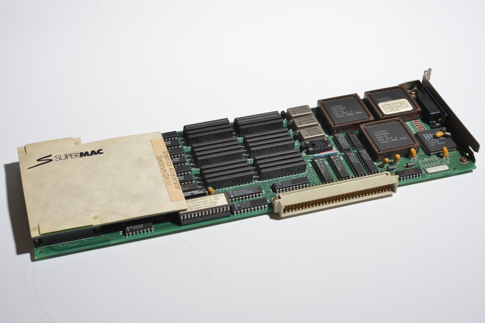 SuperMac Spectrum/24 Series III NuBus 24-bit Video Card Macintosh Daughter Card