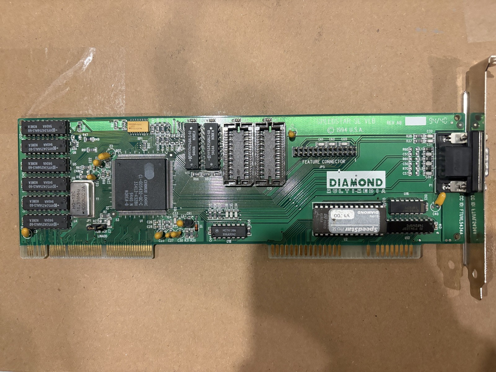 Diamond Speedstar Pro SE VLB 1MB, Cirrus Logic GD5430