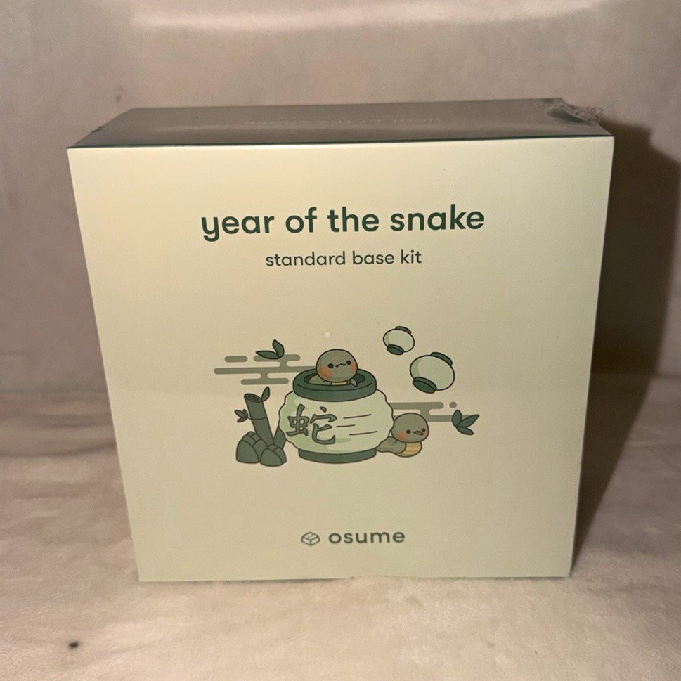 Osume Year of the Snake Standard Base Kit Box - Standard Type, Green/White