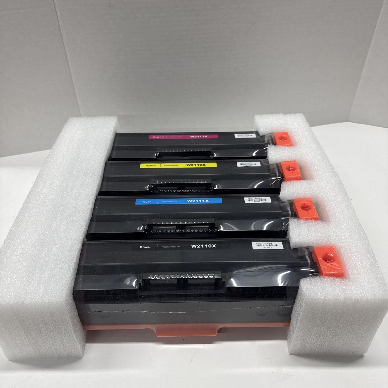 W2110X Toner Set With Chips - New Factory Packaging
