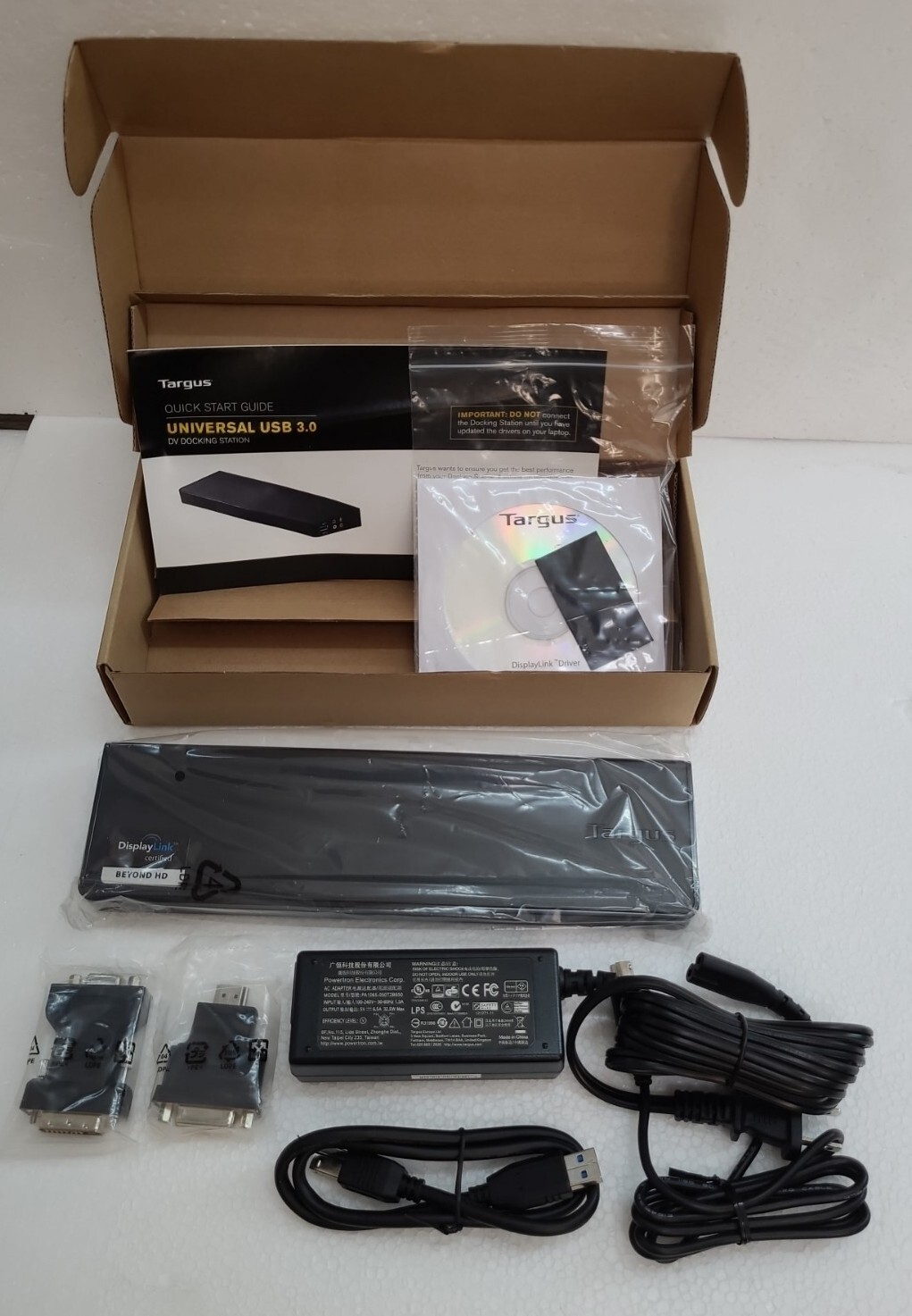 Targus Universal USB 3.0 Docking Station with Dual HD Video ACP70USZ