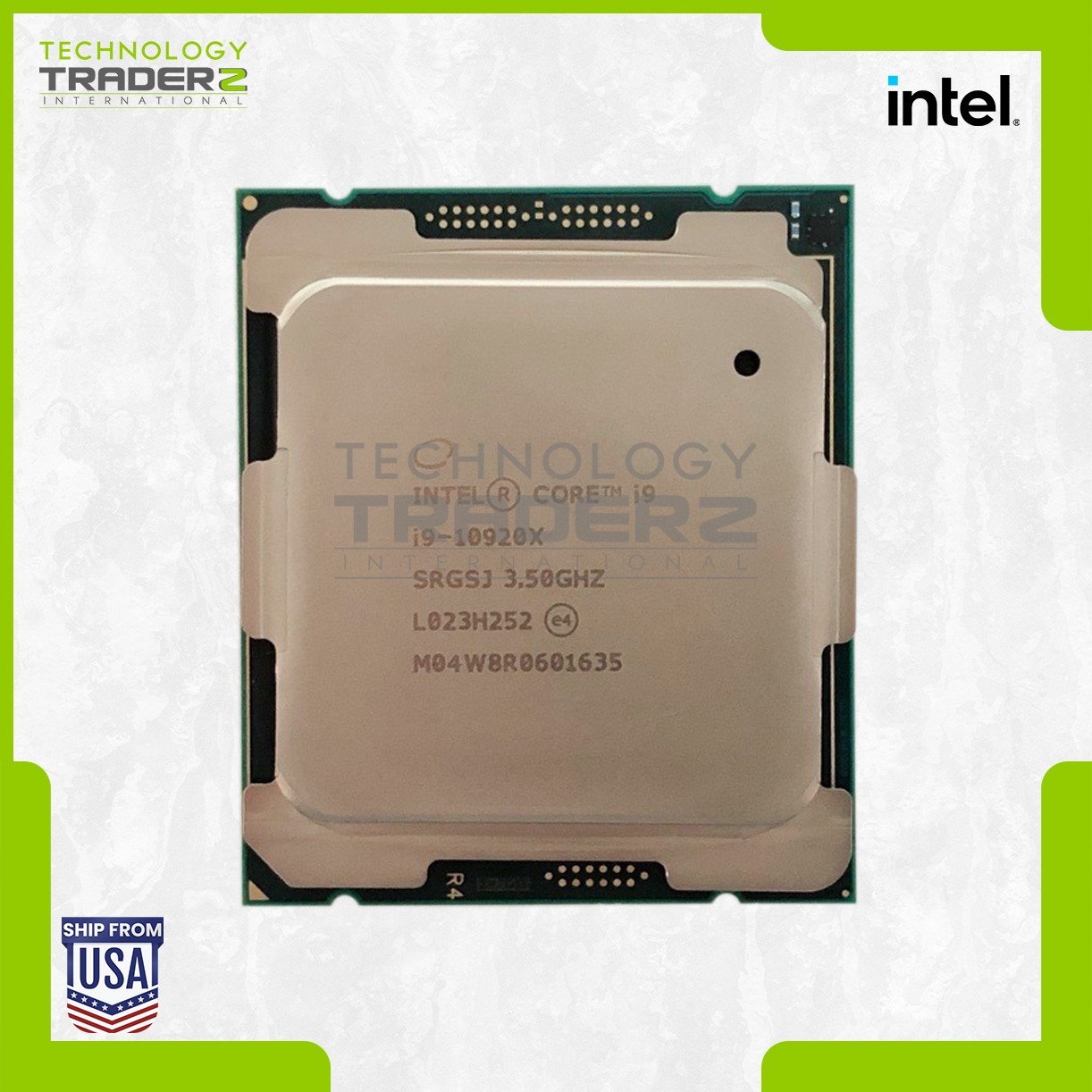 SRGSJ Intel Core i9-10920X 12-Core 3.50GHz 19.25MB 165W Processor **Pulled**