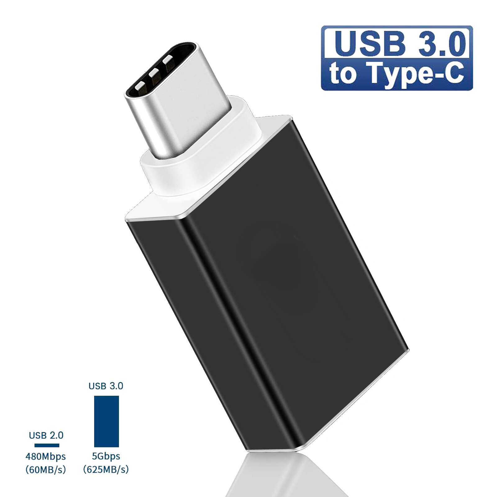 Thunderbolt 3 to USB 3.0 Converter USB C OTG For 2024 M4 14.2 Macbook Pro A3112