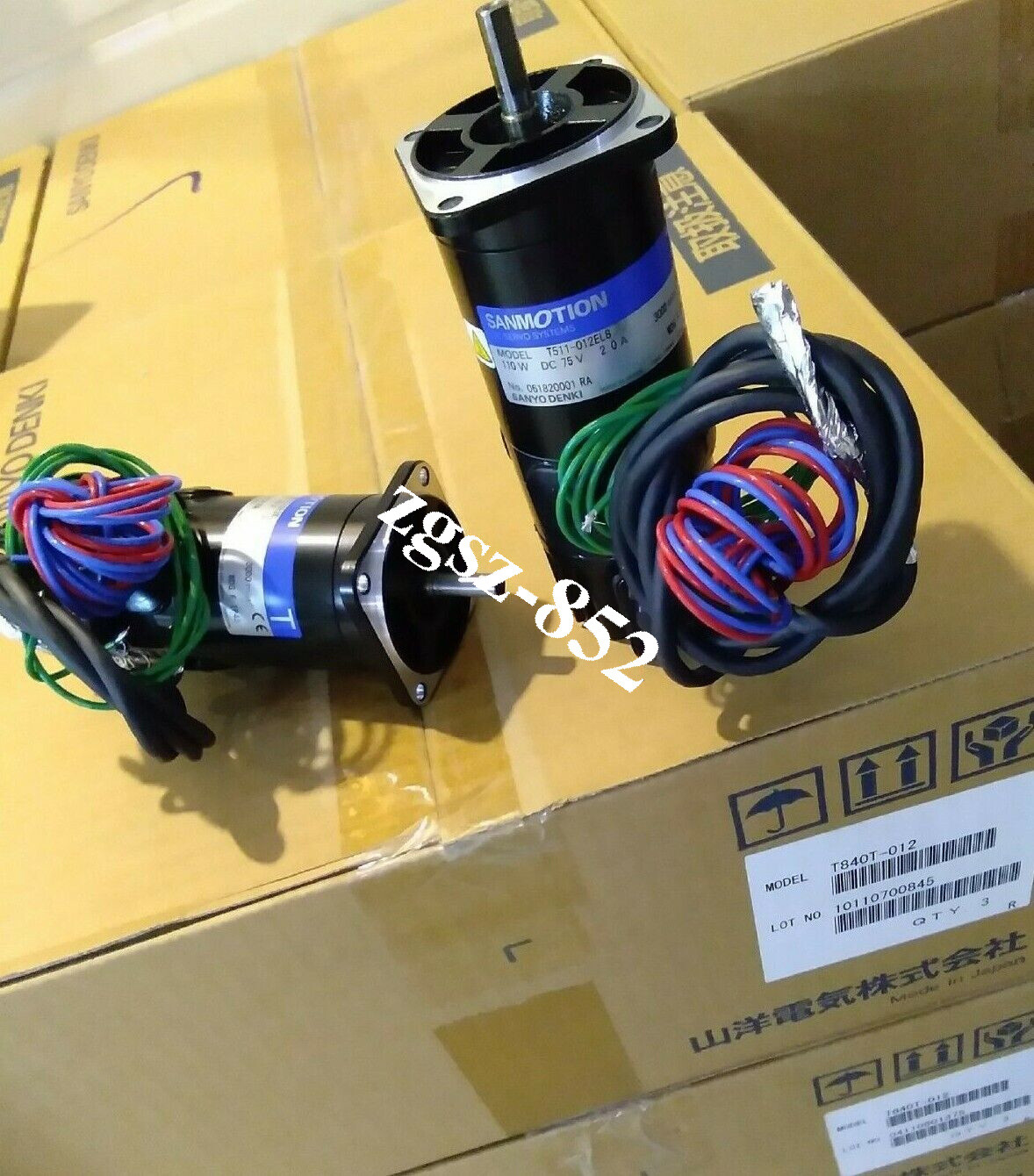 1PC NEW SANYO DENKI T511-012EL8 SERVO MOTOR Brand New Fast Shipping FedEx or DHL