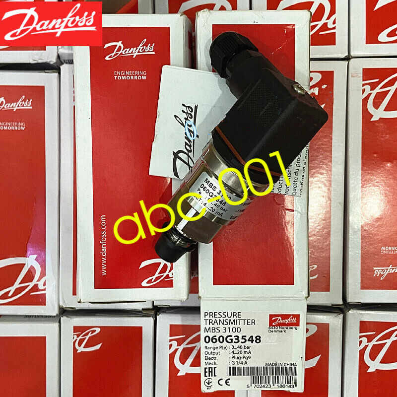 1pcs Danfoss MBS3100 060G3548 0-40bar Pressure Transmitter Sensor